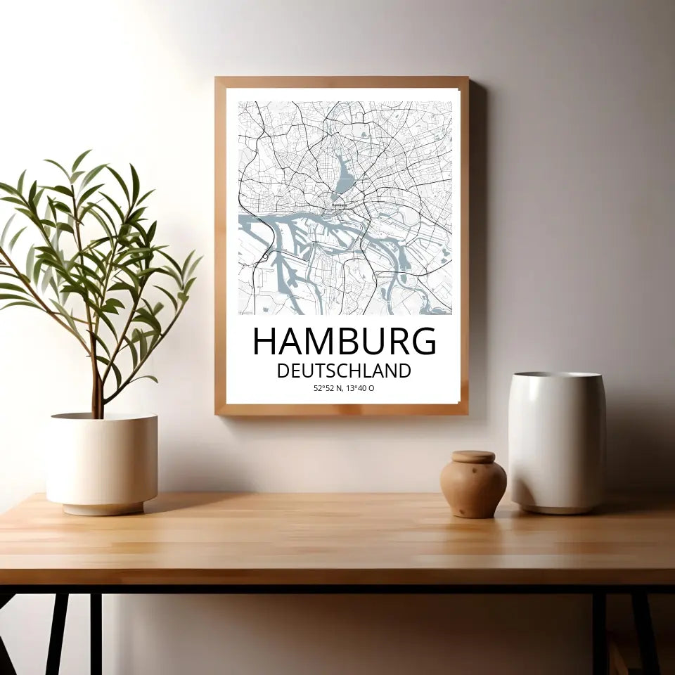 Poster "Deine Stadt" personalisiert