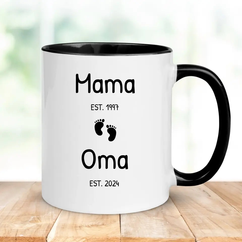 Tasse "Mama & Oma" personalisiert