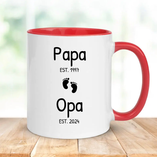 Tasse "Papa & Opa" personalisiert