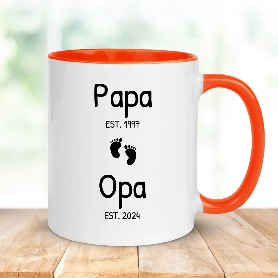 Tasse "Papa & Opa" personalisiert