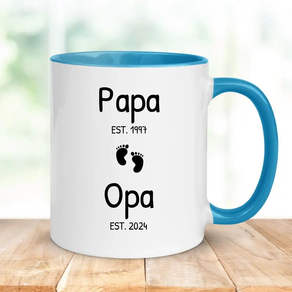 Tasse "Papa & Opa" personalisiert