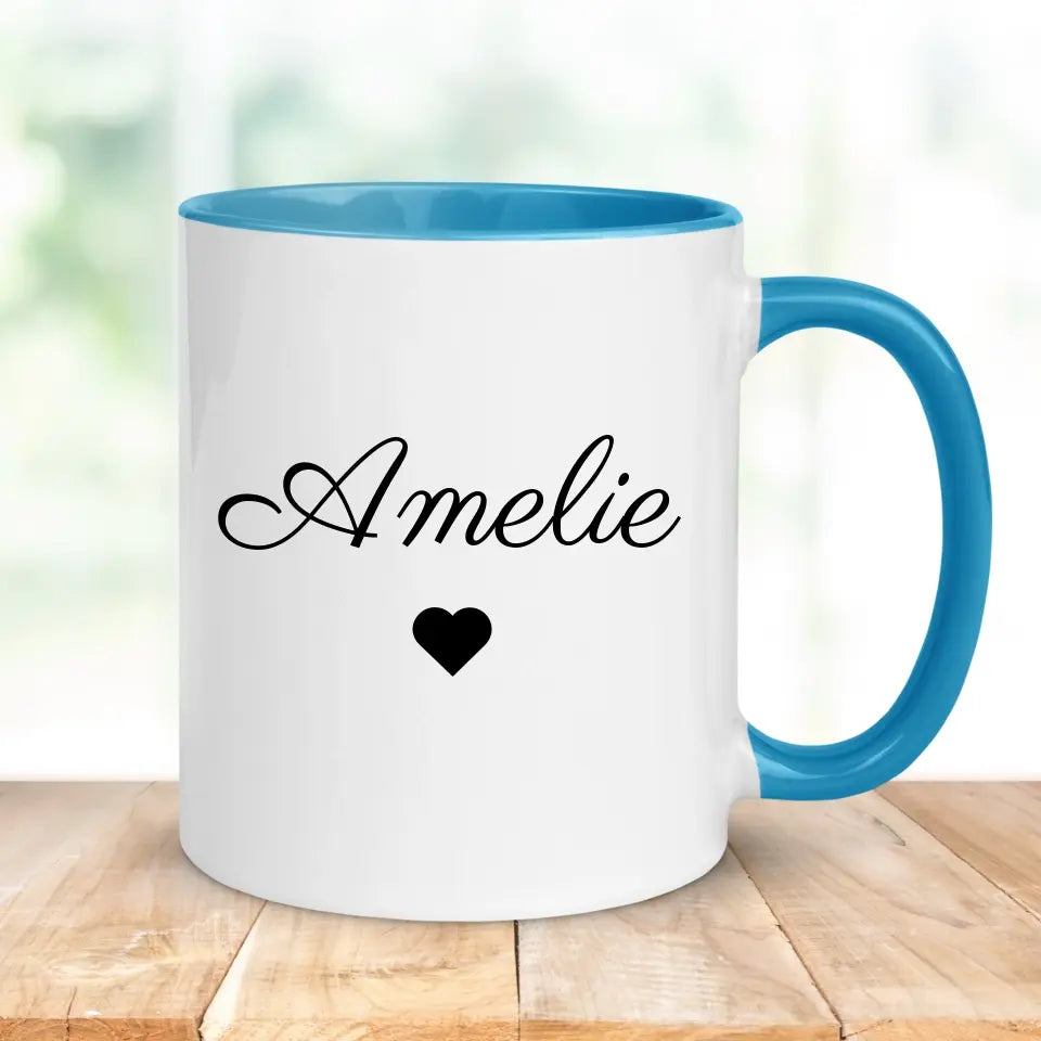 Tasse "Name" personalisiert