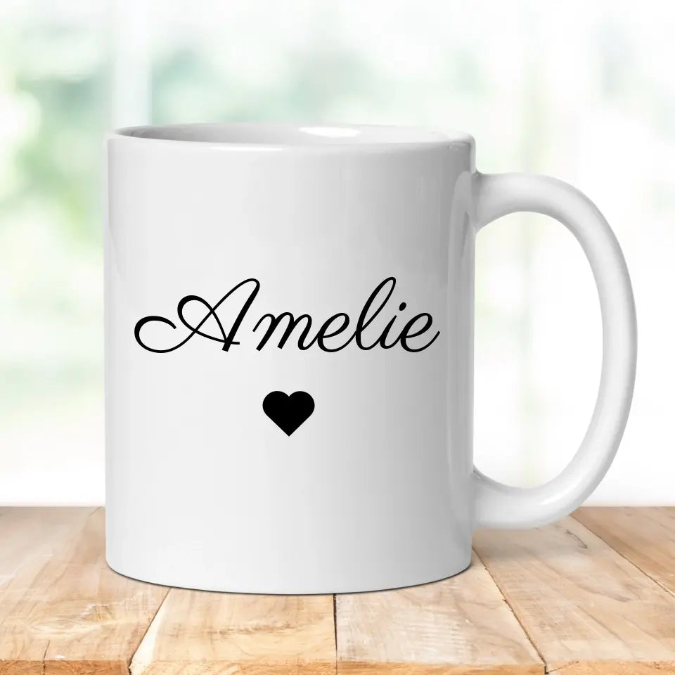 Tasse "Name" personalisiert