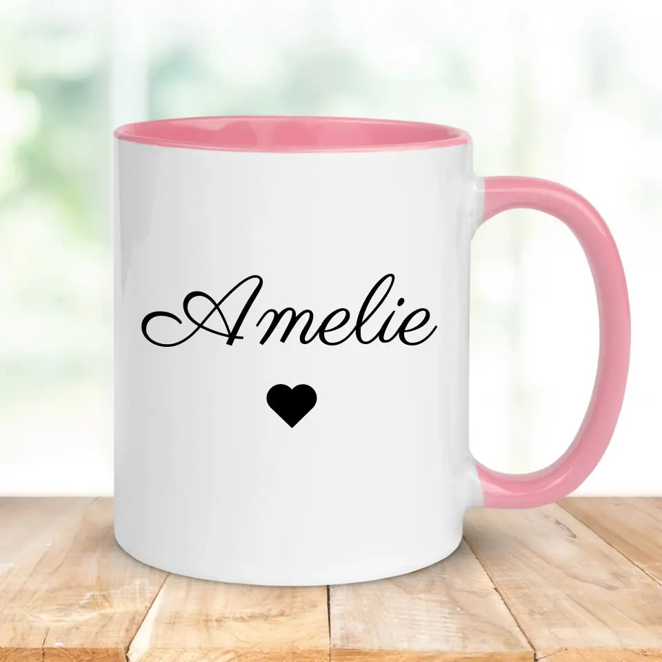 Tasse "Name" personalisiert