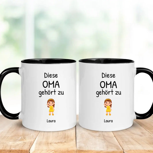 Tasse "Diese Oma gehört zu"