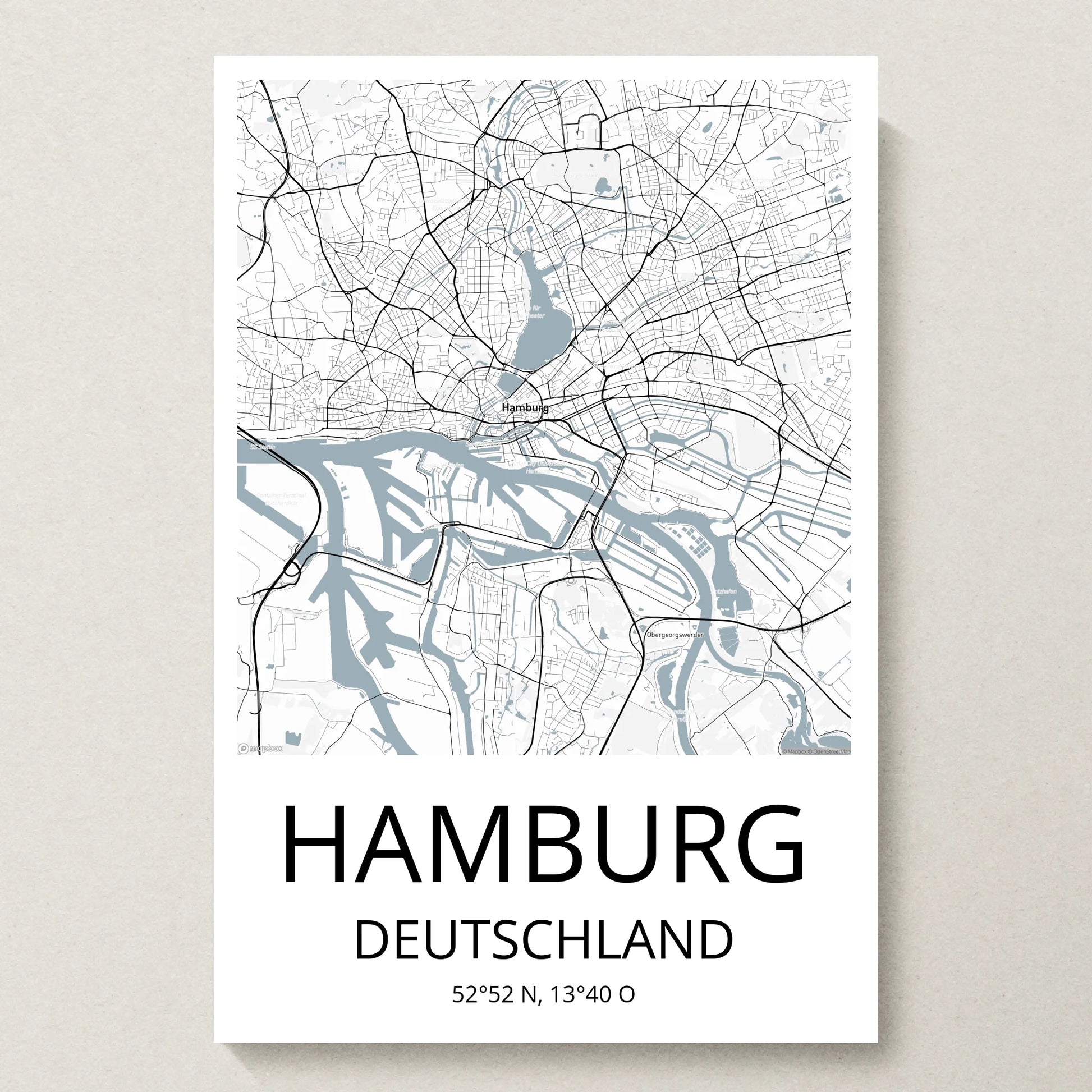 Poster 20x30 beiger Hintergrund