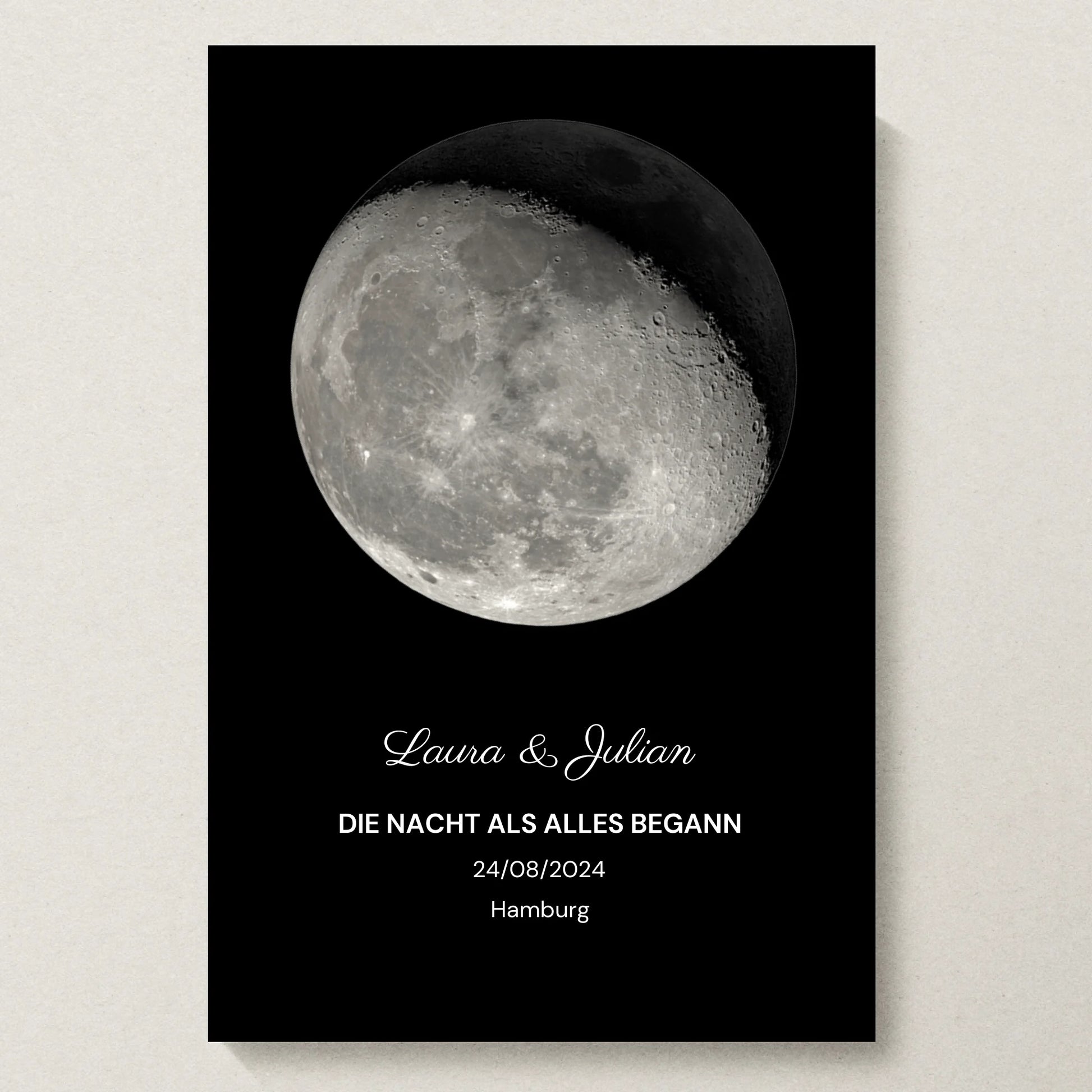 Poster 20x30 beiger Hintergrund