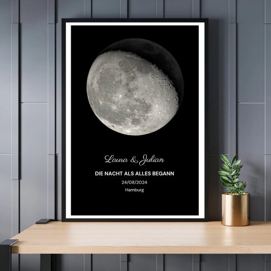 Mockup Poster Schwarzer Rahmen