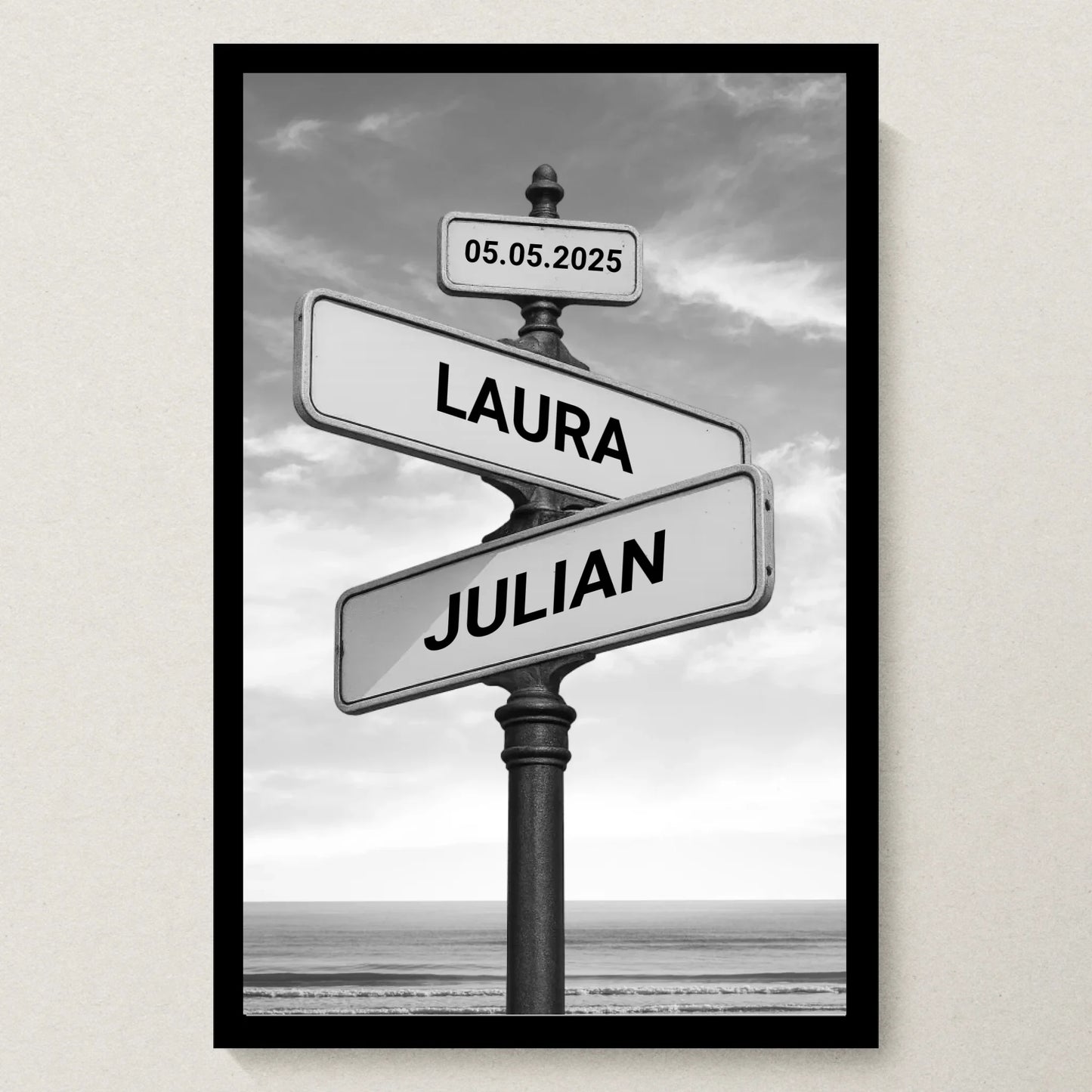 Poster 20x30 schwarzer Rahmen