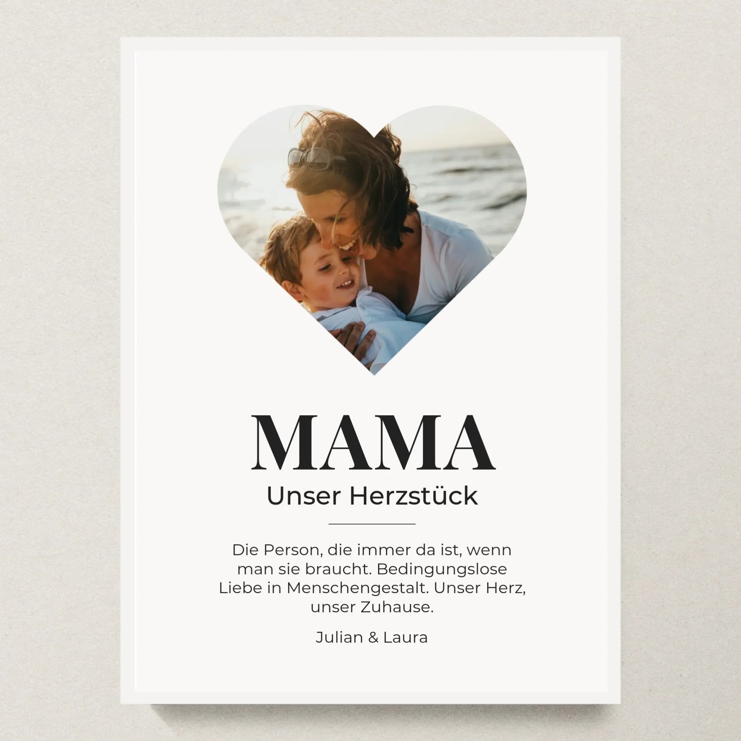 Poster 30x40 Weißer Rahmen