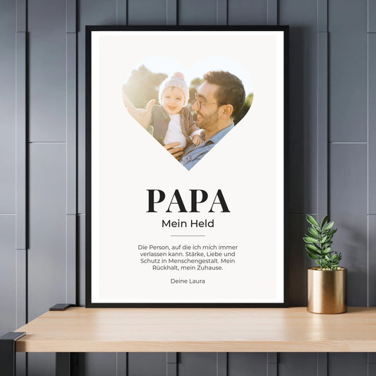 Mockup Poster Schwarzer Rahmen