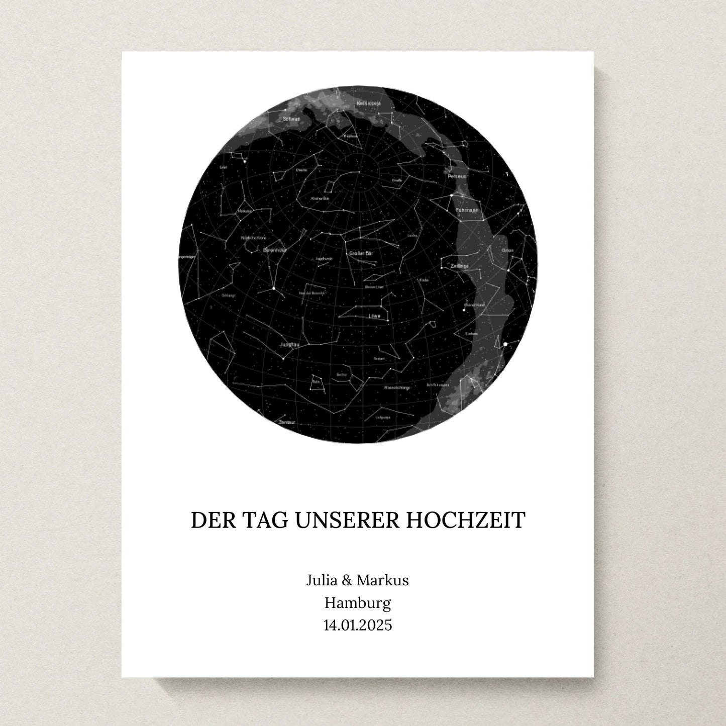 Poster 30x40 beiger Hintergrund