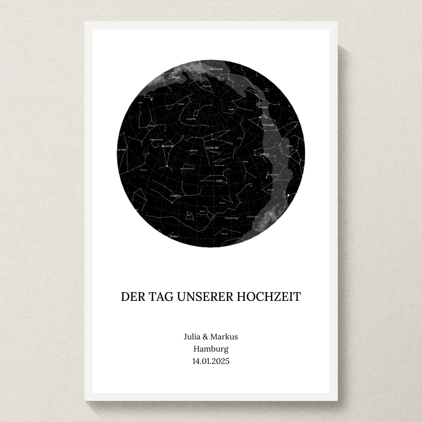 Poster 20x30 Weißer Rahmen