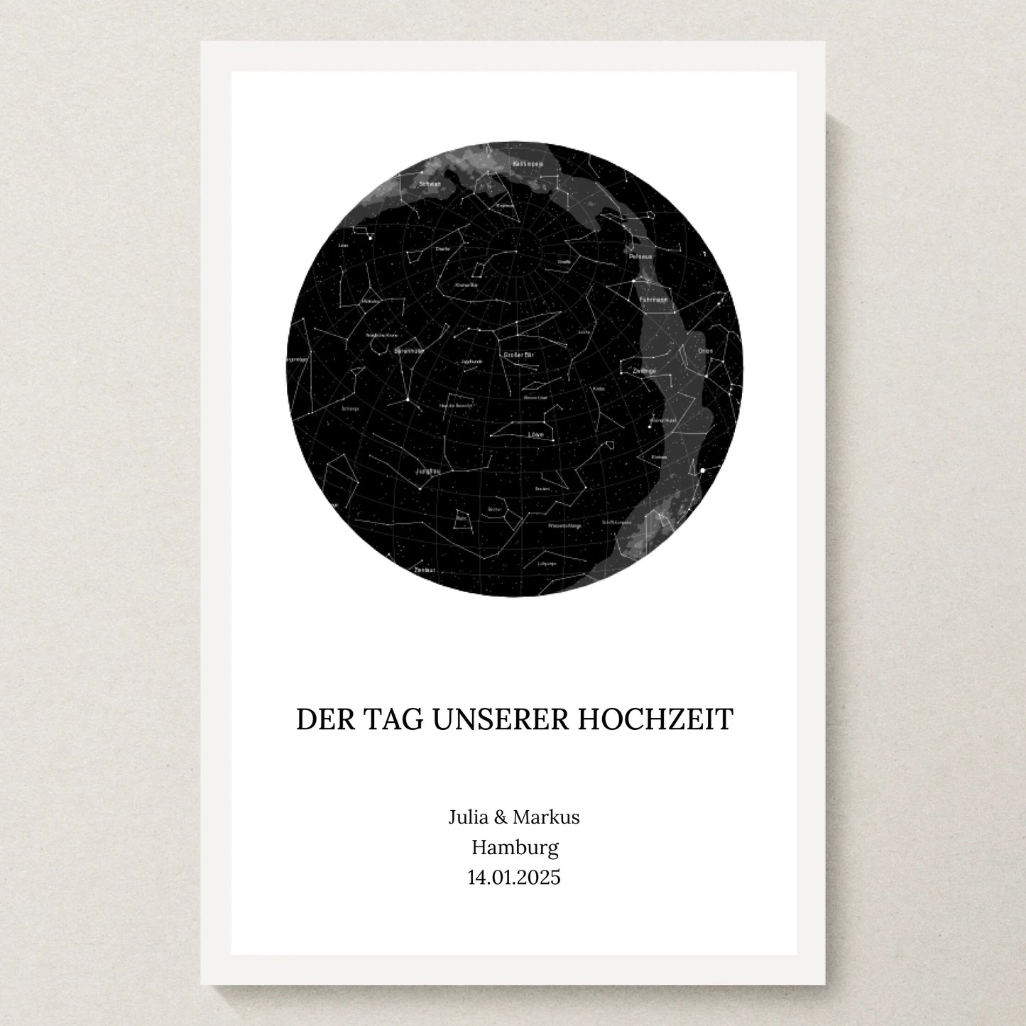 Poster 20x30 Weißer Rahmen