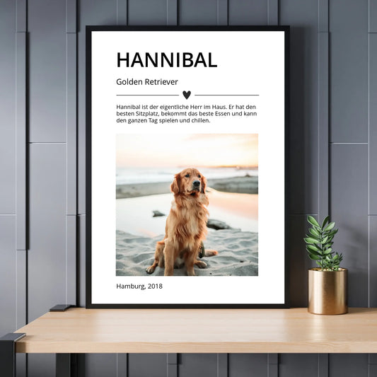 Mockup Poster Schwarzer Rahmen