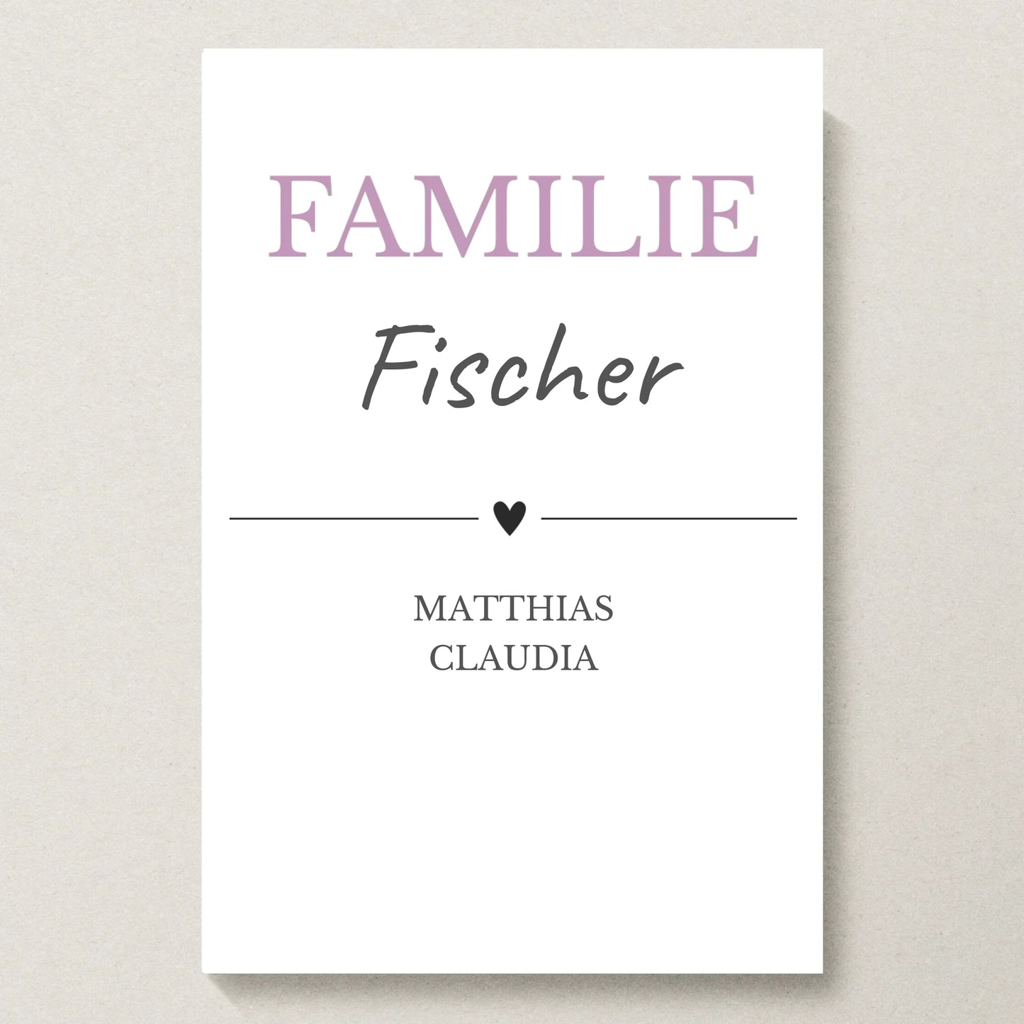 Poster 20x30 beiger Hintergrund