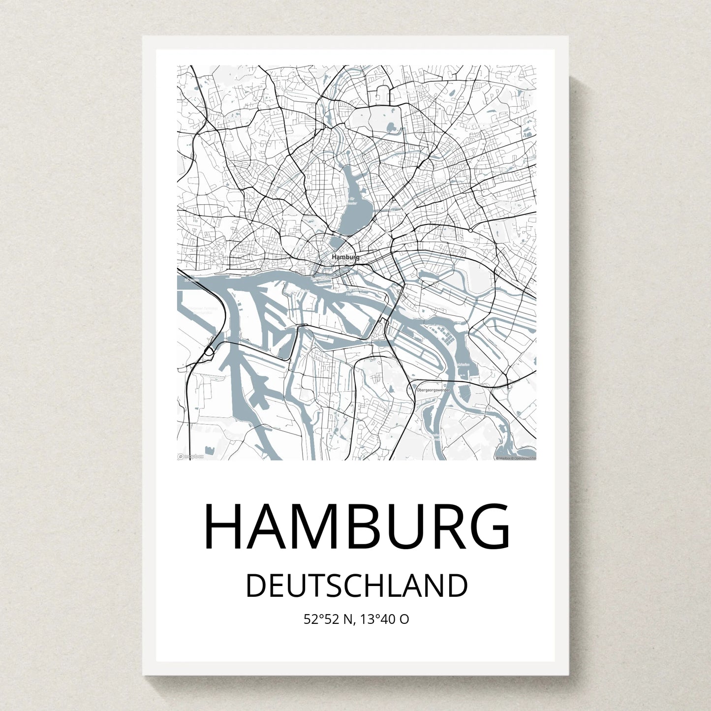 Poster 20x30 Weißer Rahmen