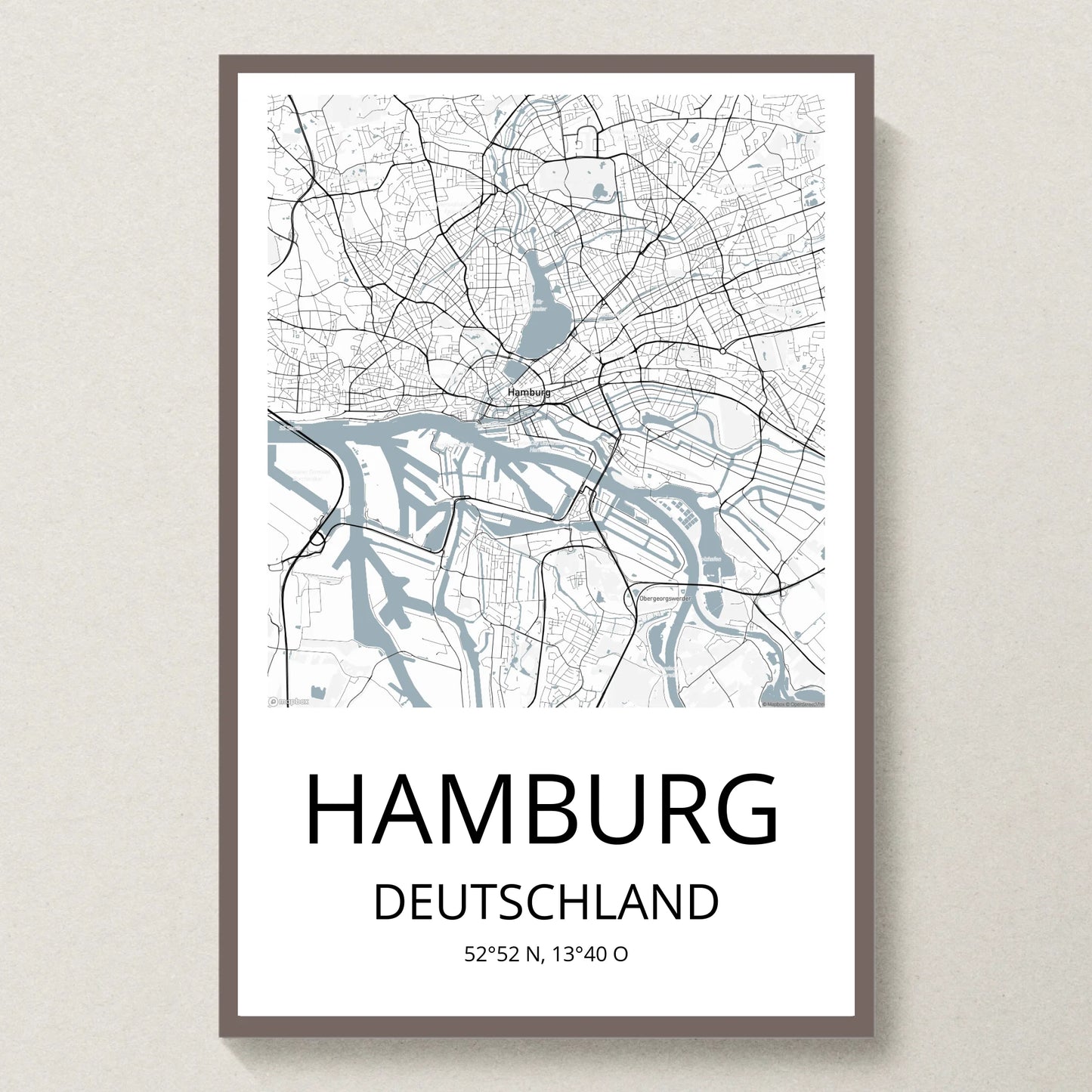 Poster 20x30 Eiche Rahmen (2)