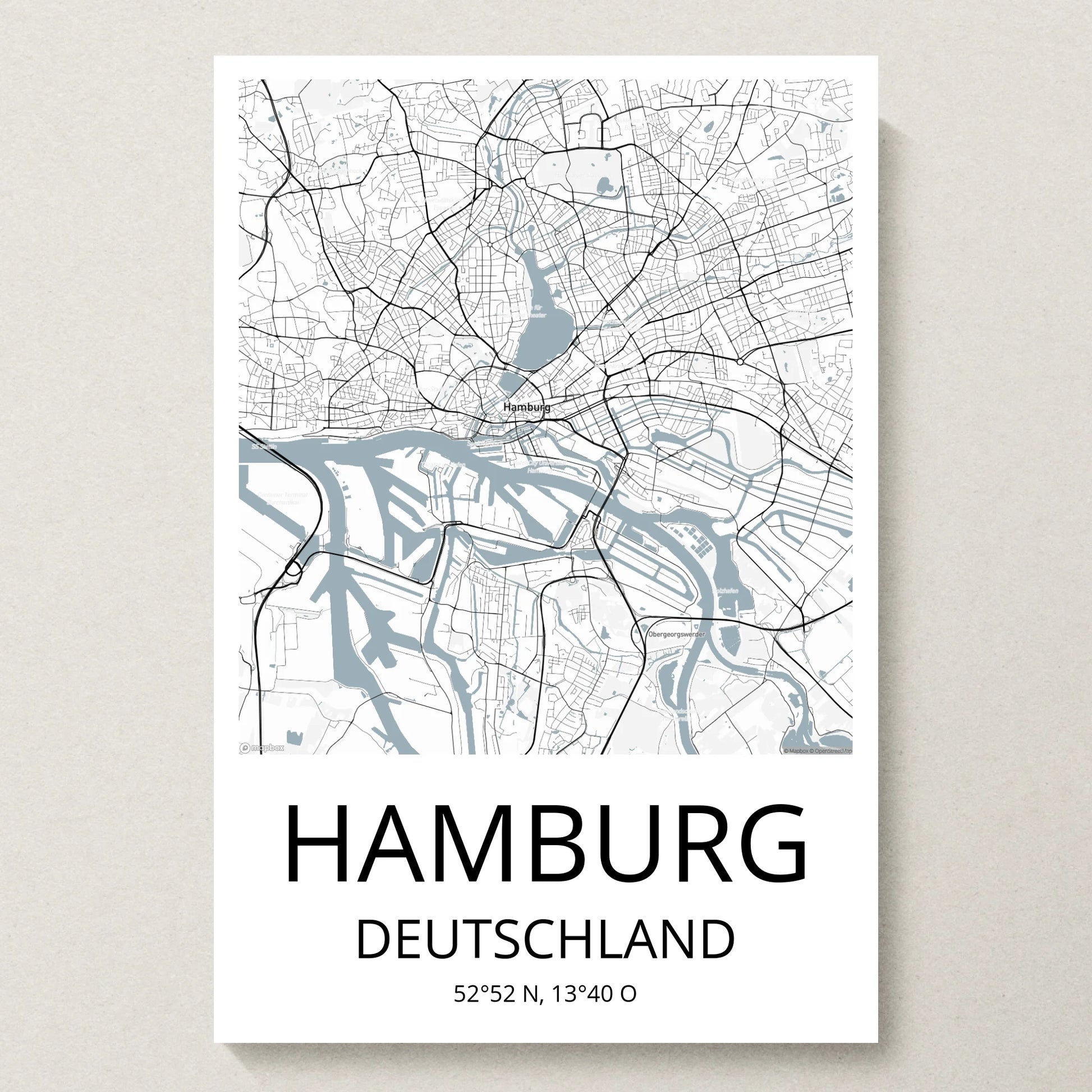 Poster 20x30 beiger Hintergrund