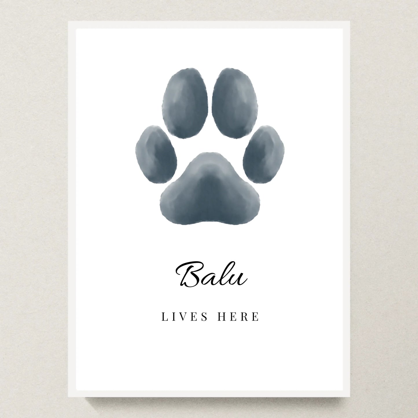 Poster 30x40 Weißer Rahmen