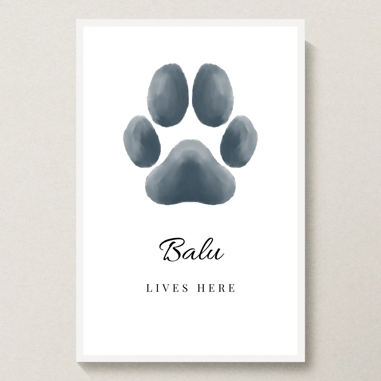 Poster 20x30 Weißer Rahmen