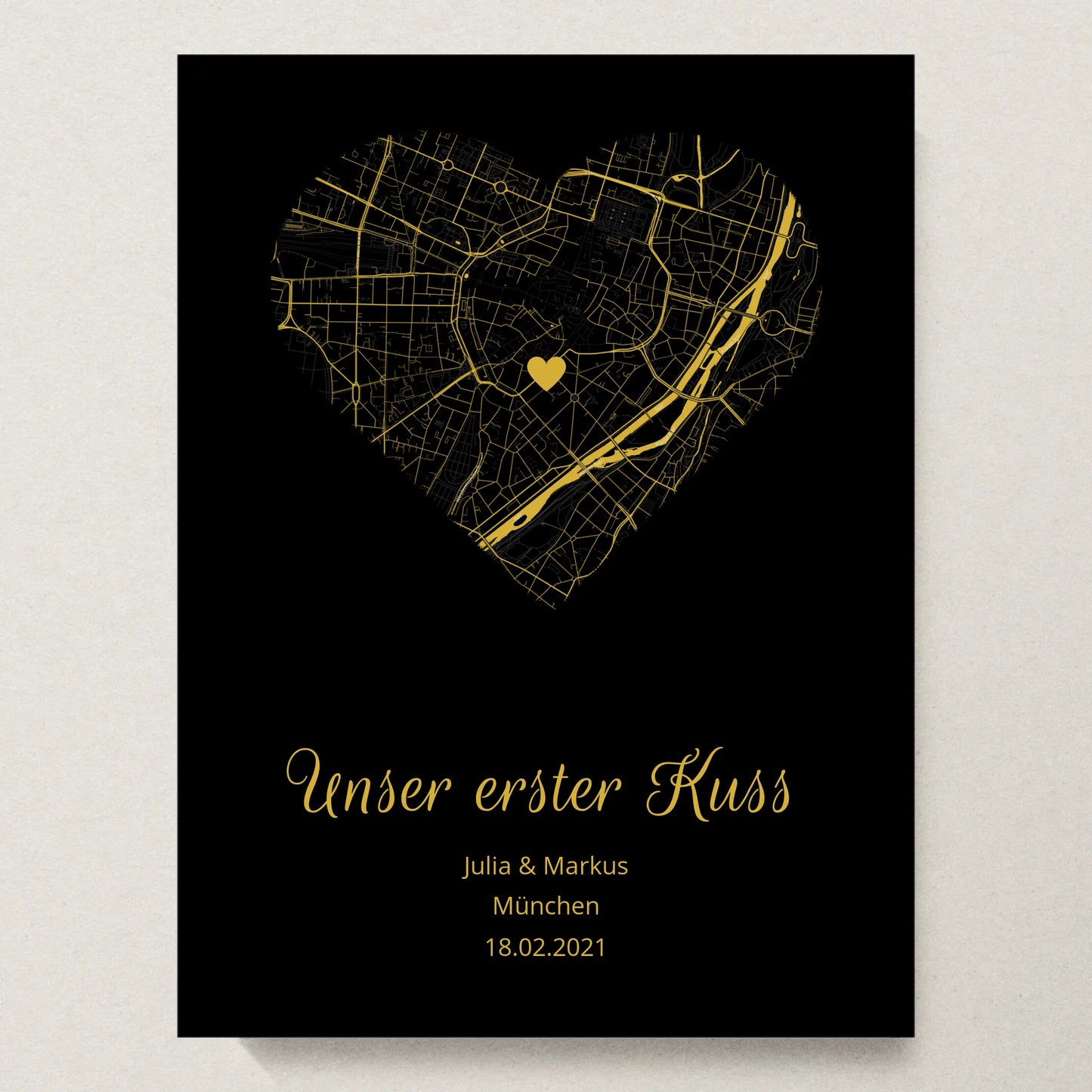 Poster 30x40 schwarzer Rahmen