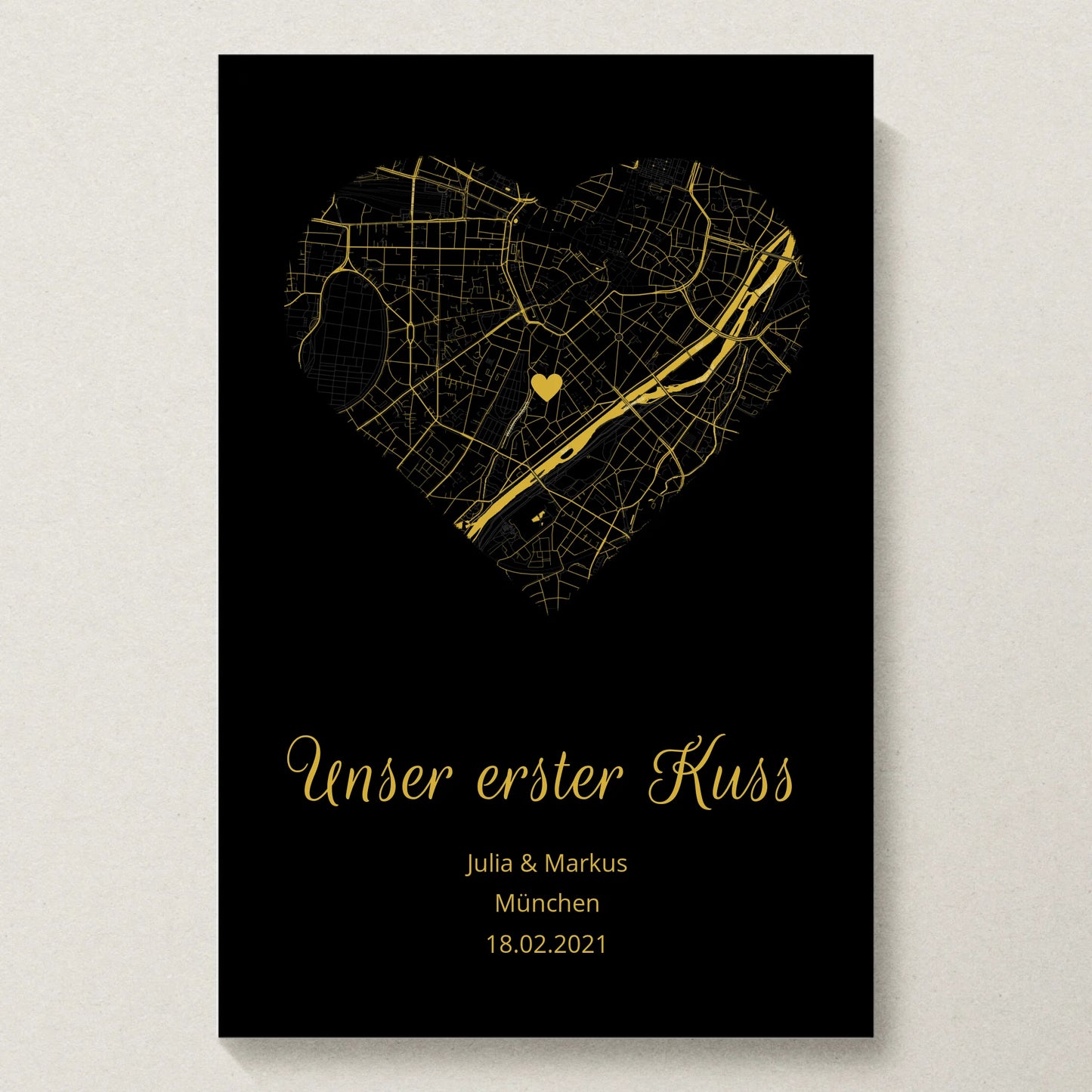 Poster 20x30 schwarzer Rahmen