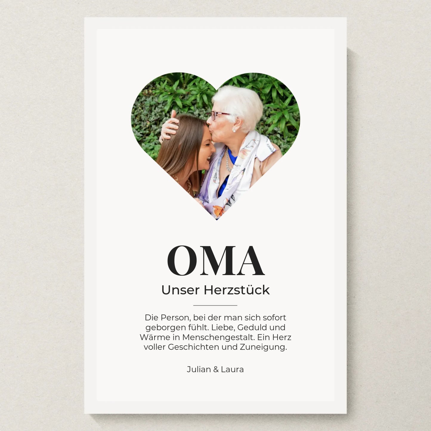 Poster 20x30 Weißer Rahmen