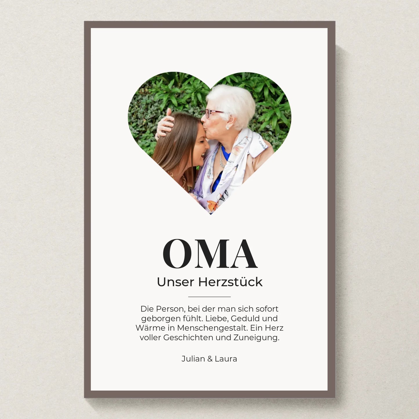 Poster 20x30 Eiche Rahmen (2)