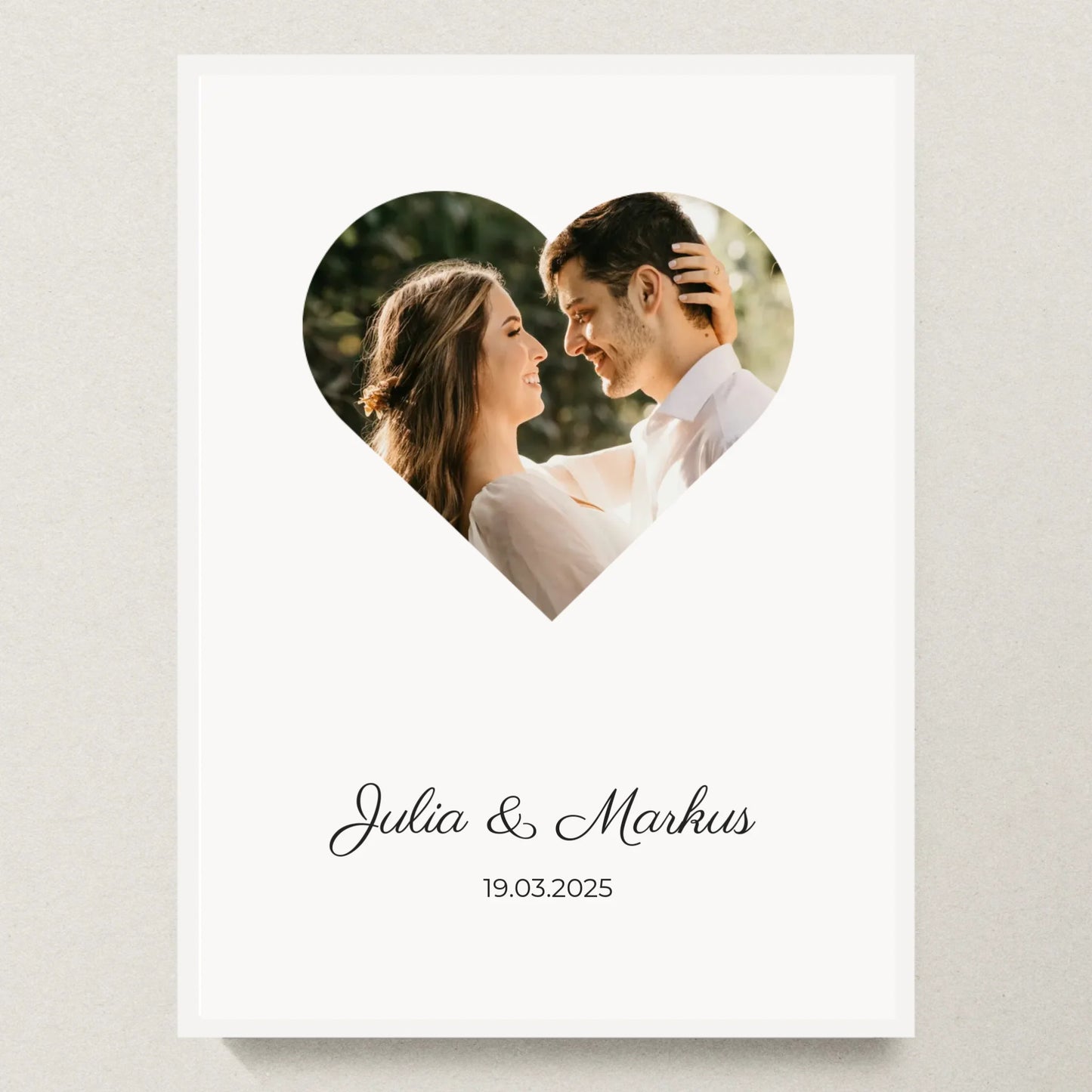 Poster 30x40 Weißer Rahmen