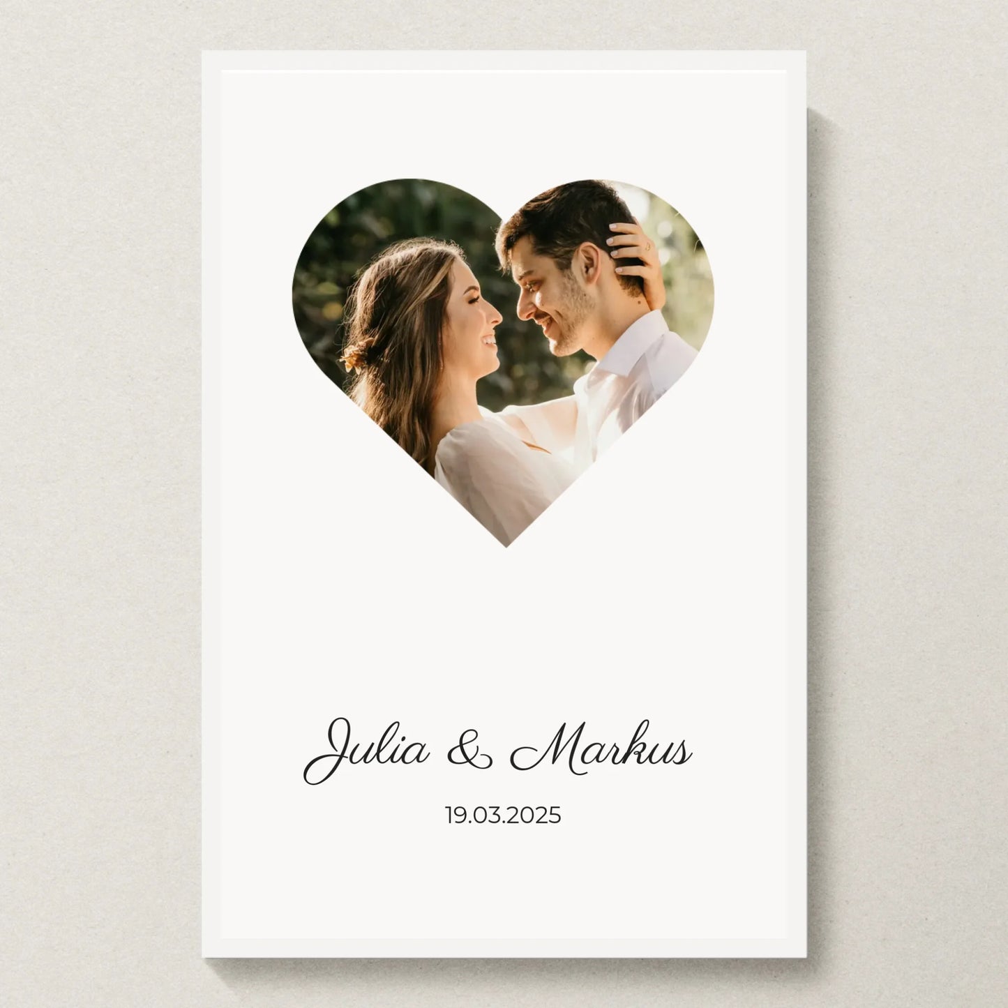 Poster 20x30 Weißer Rahmen