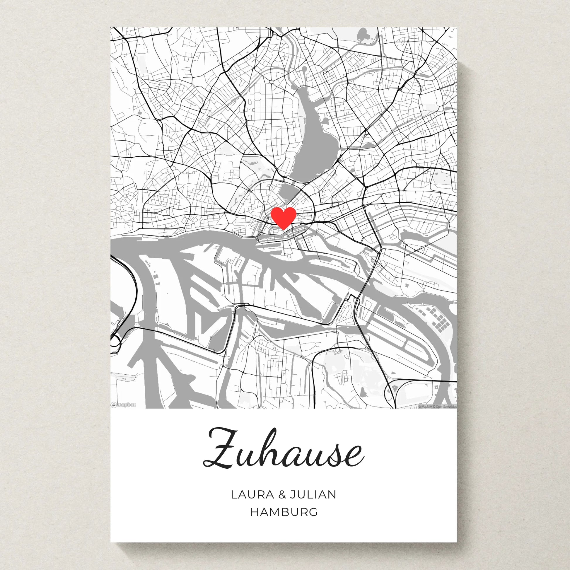 Poster 20x30 beiger Hintergrund