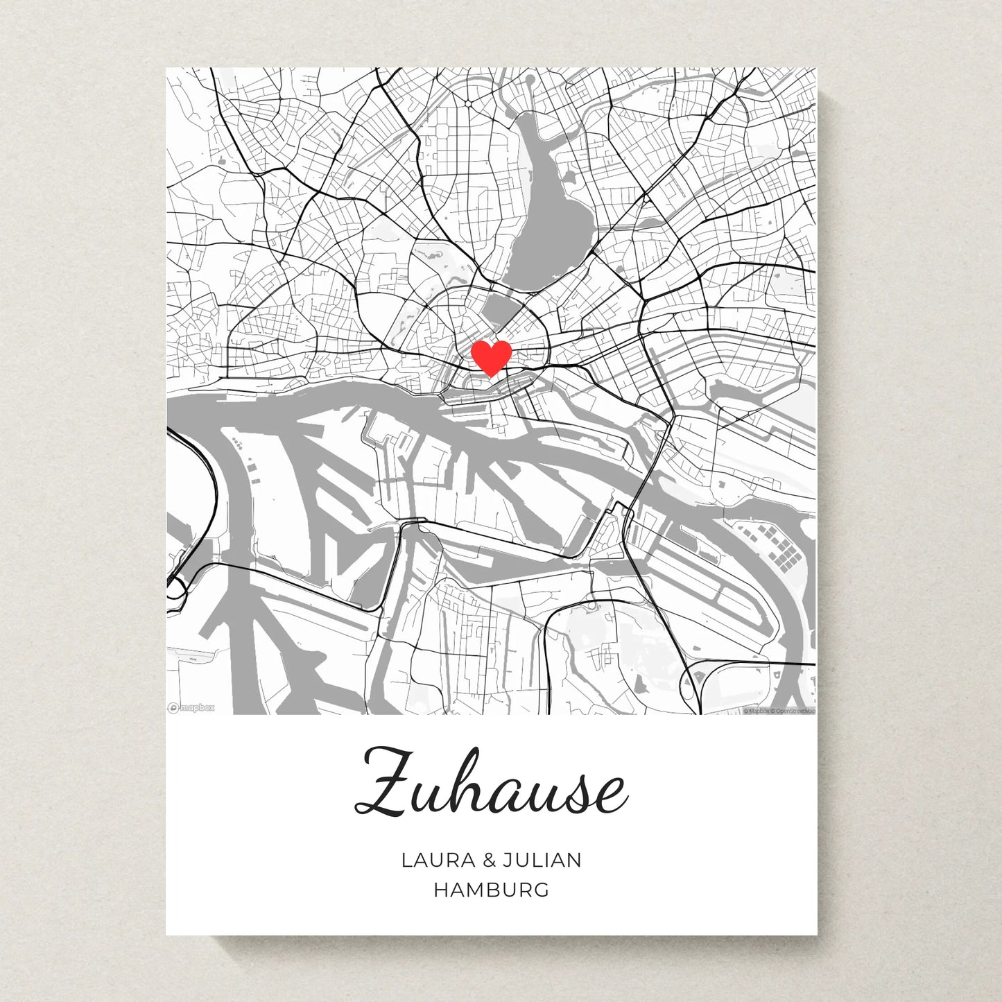 Poster 30x40 beiger Hintergrund