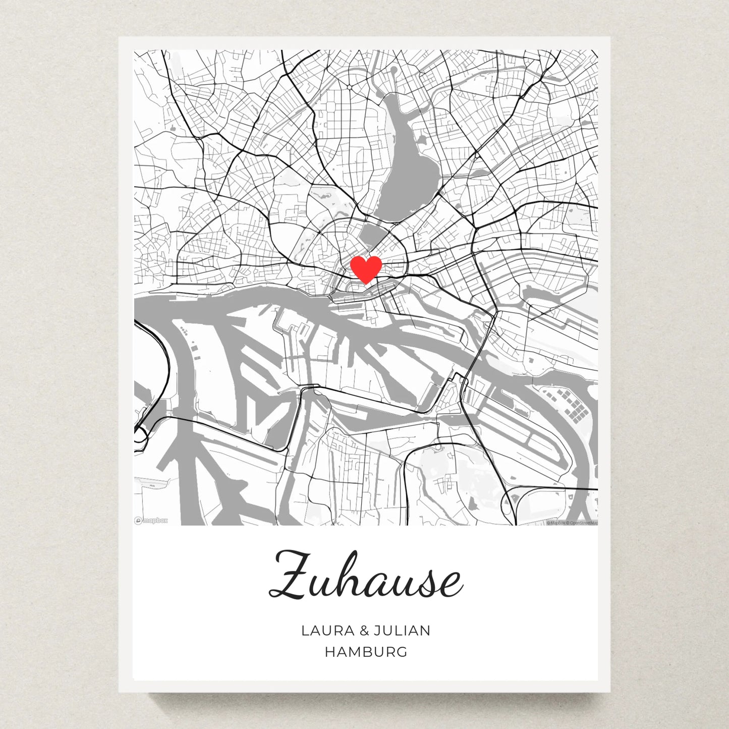 Poster 30x40 Weißer Rahmen