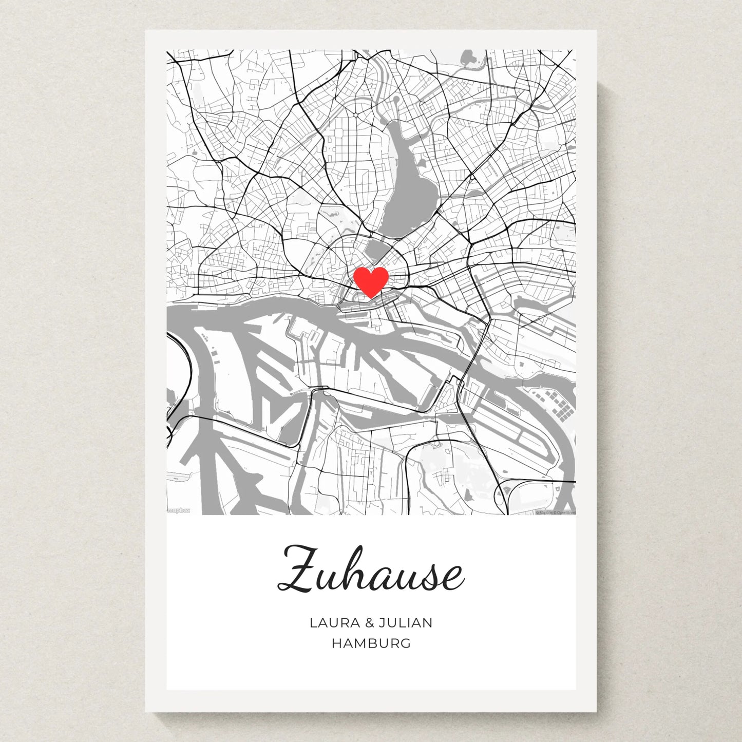 Poster 20x30 Weißer Rahmen