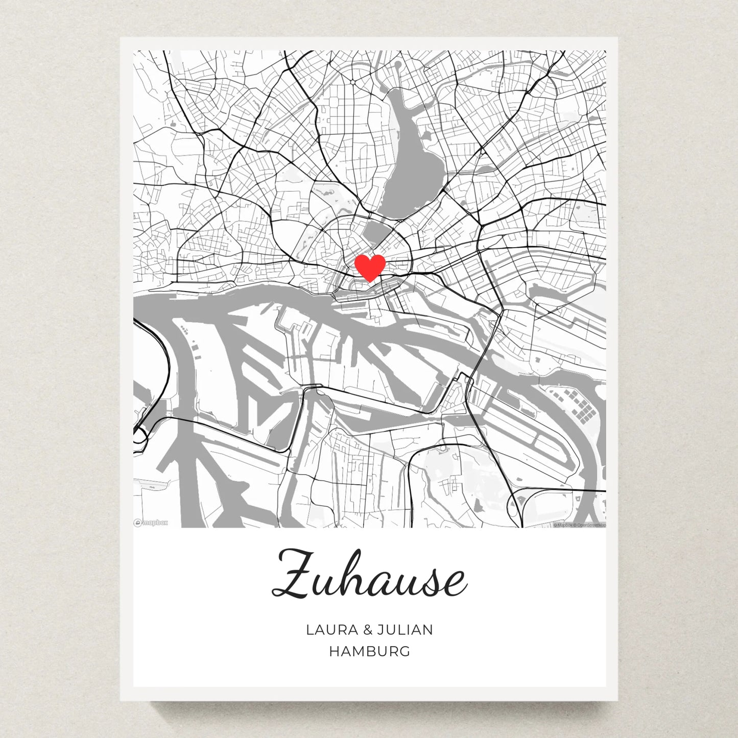 Poster 30x40 Weißer Rahmen