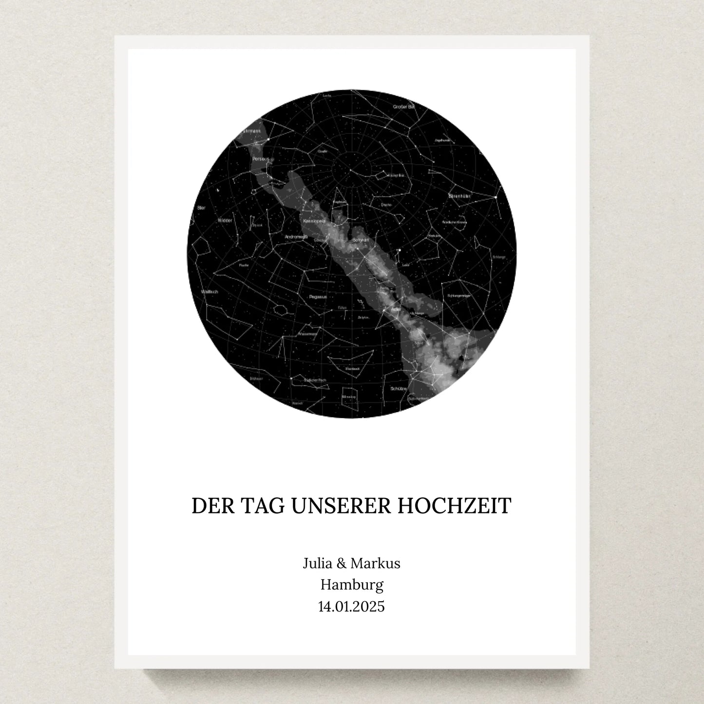 Poster 30x40 Weißer Rahmen