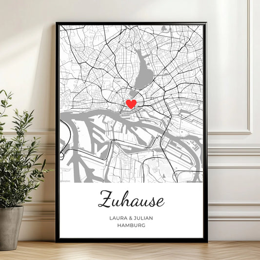 Mockup Poster Wand Pflanze