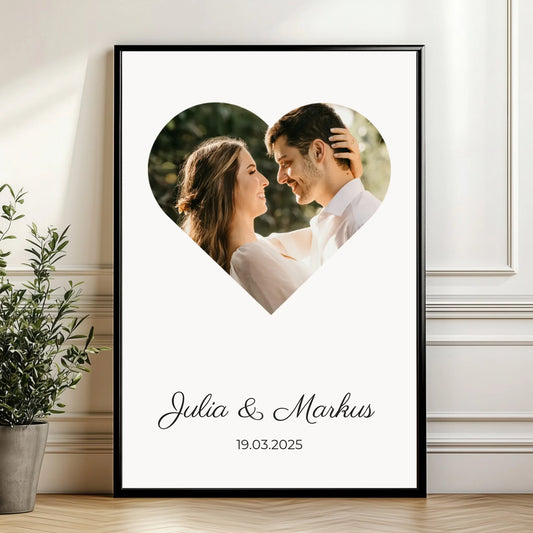 Mockup Poster Wand Pflanze