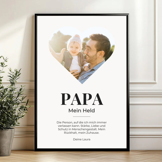 Mockup Poster Wand Pflanze