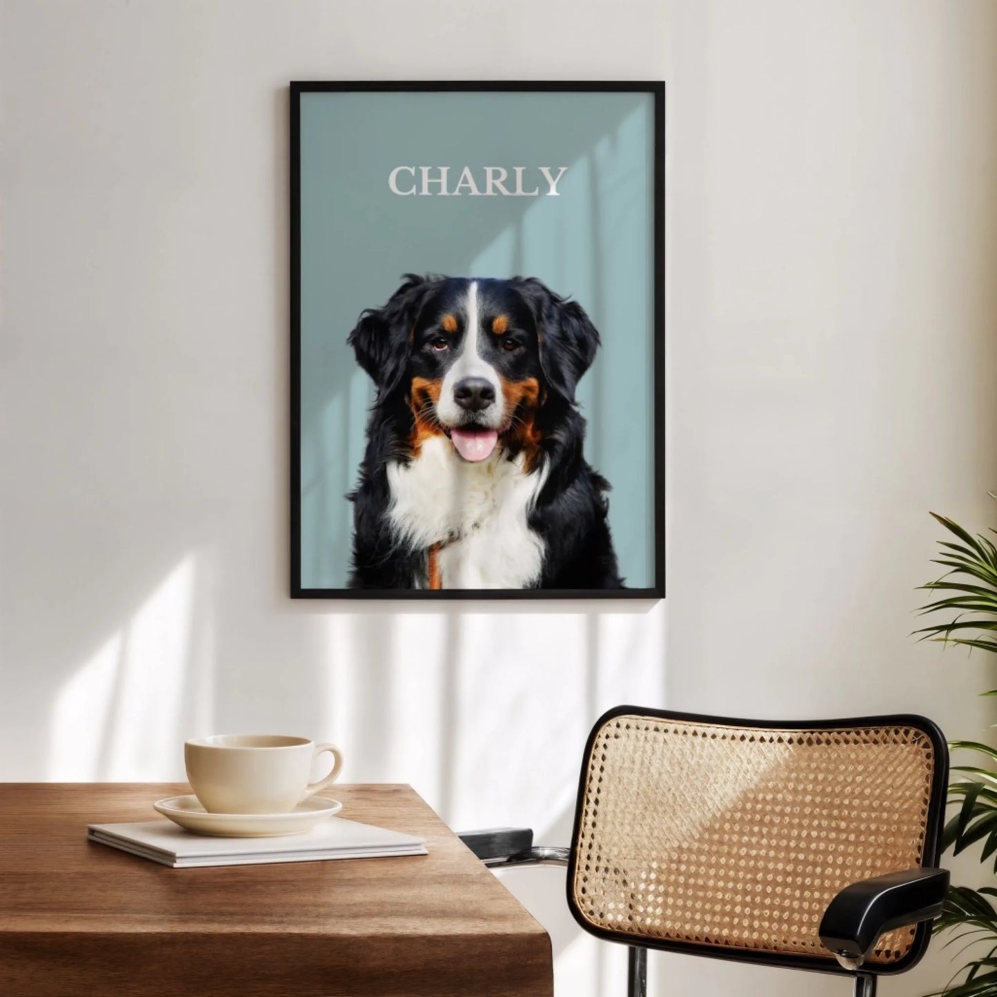 Hund farbig