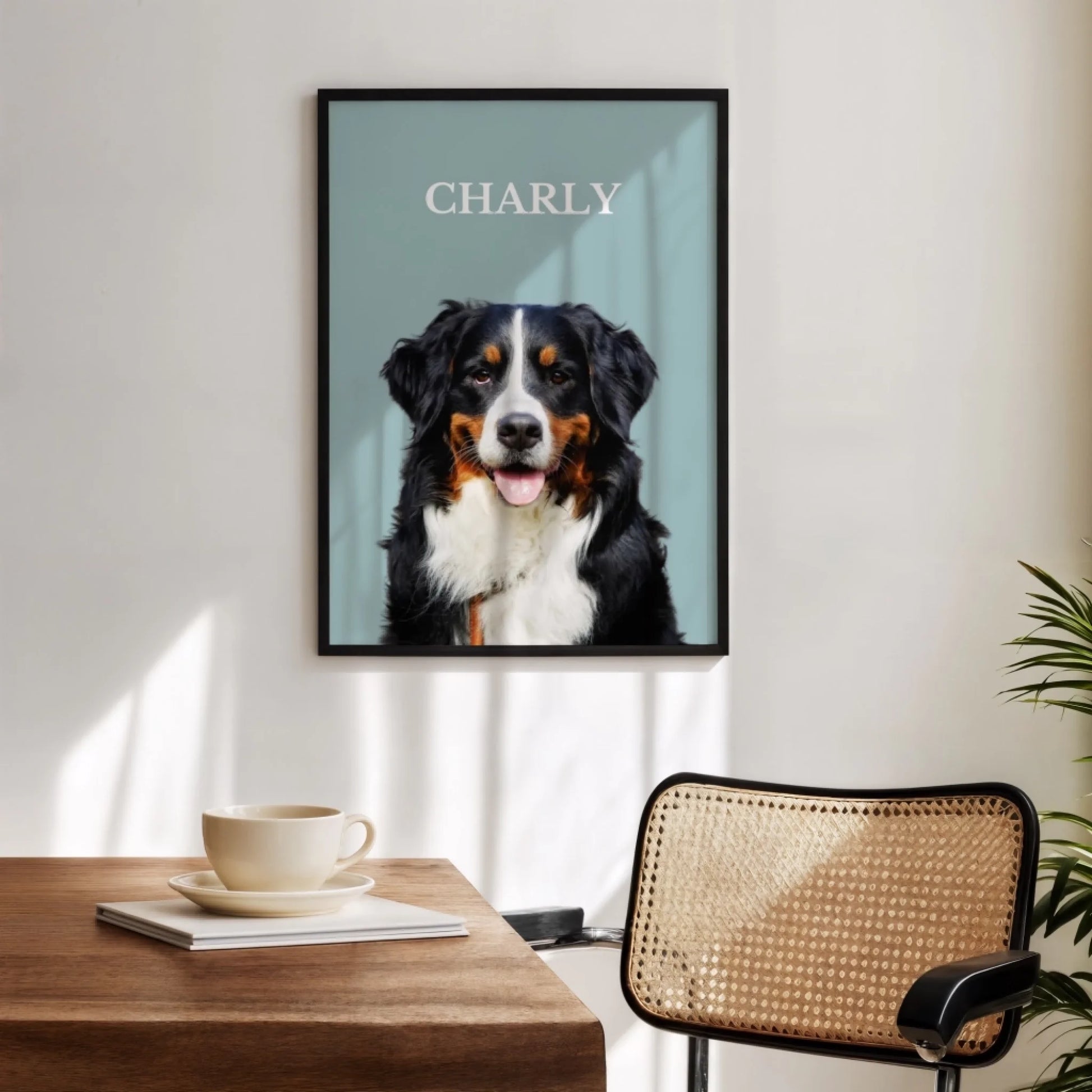 Hund farbig