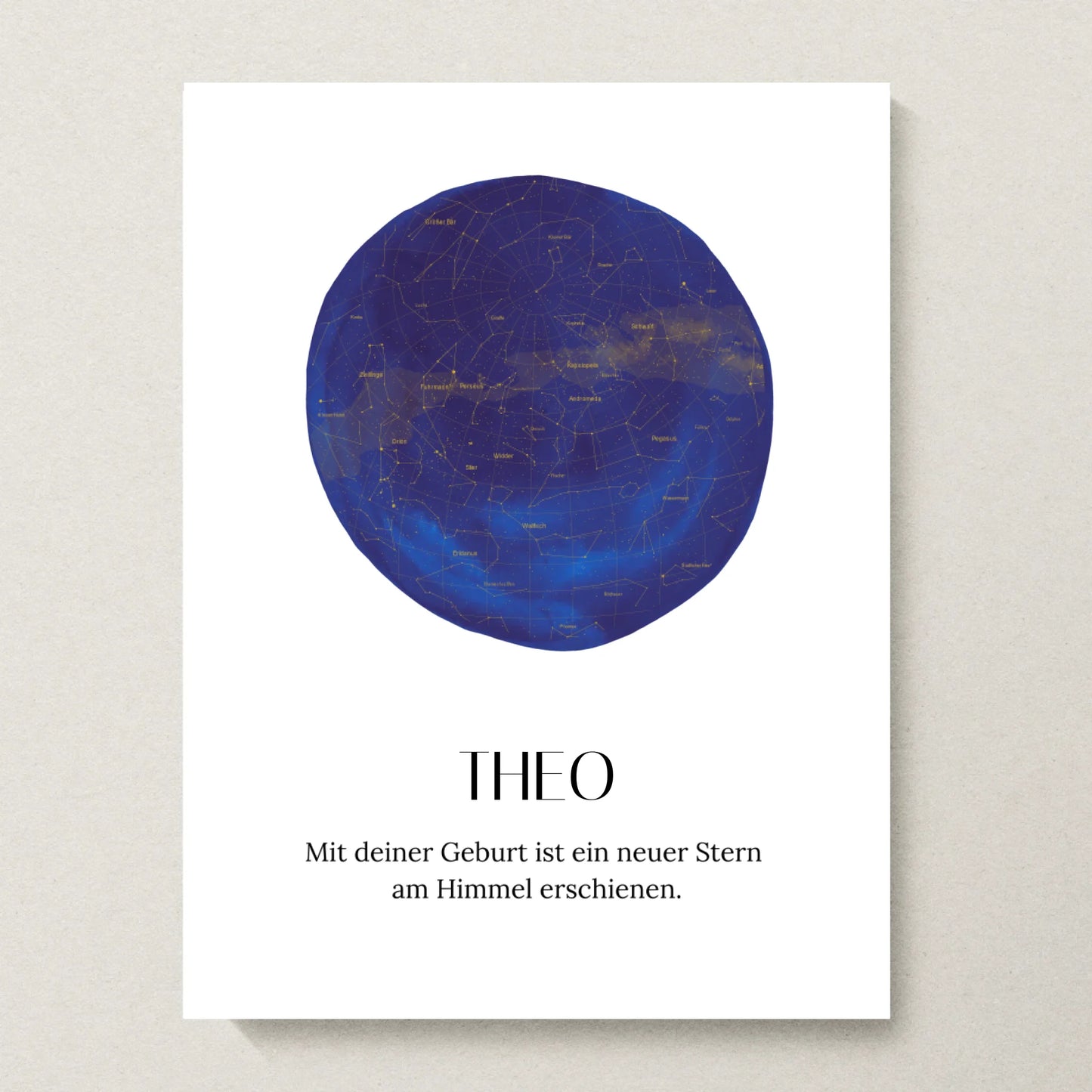 Poster 30x40 beiger Hintergrund