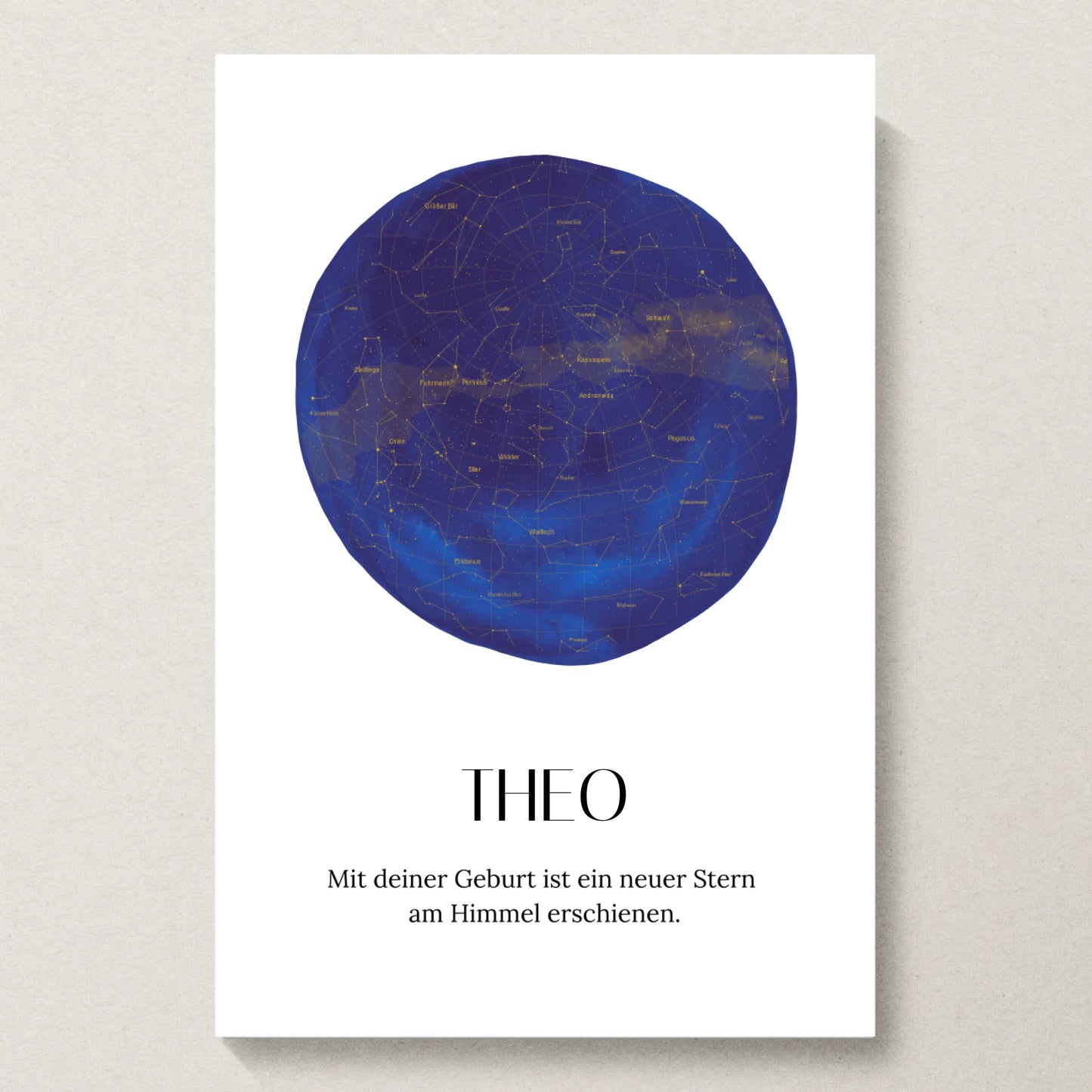 Poster 20x30 beiger Hintergrund