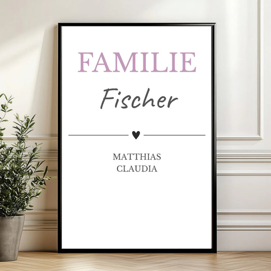 Mockup Poster Wand Pflanze