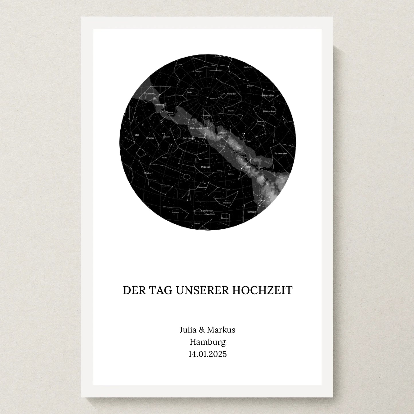 Poster 20x30 Weißer Rahmen