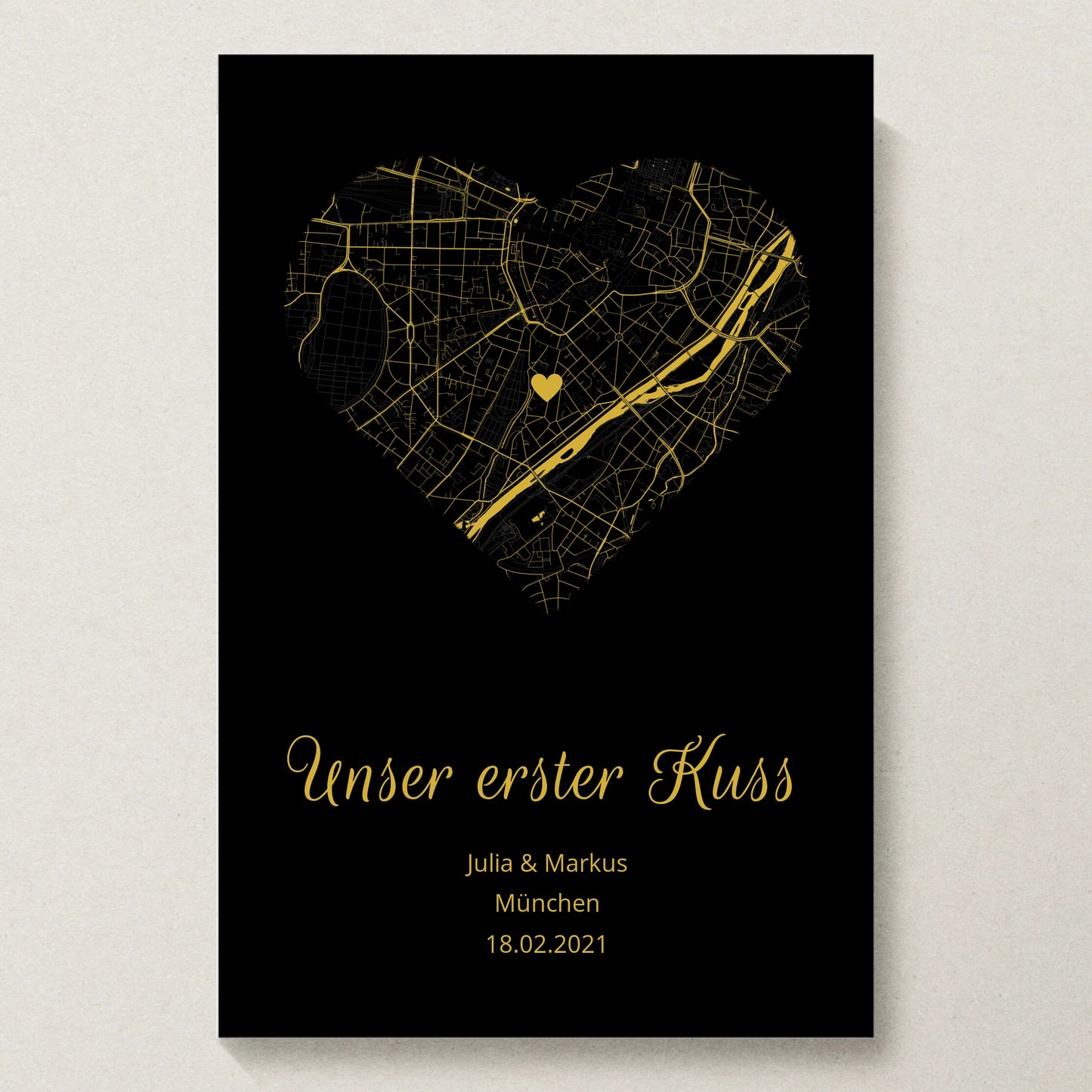 Poster 20x30 schwarzer Rahmen