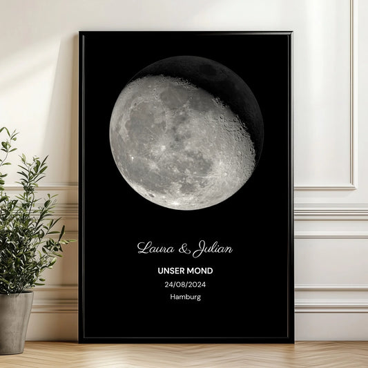Mockup Poster Wand Pflanze