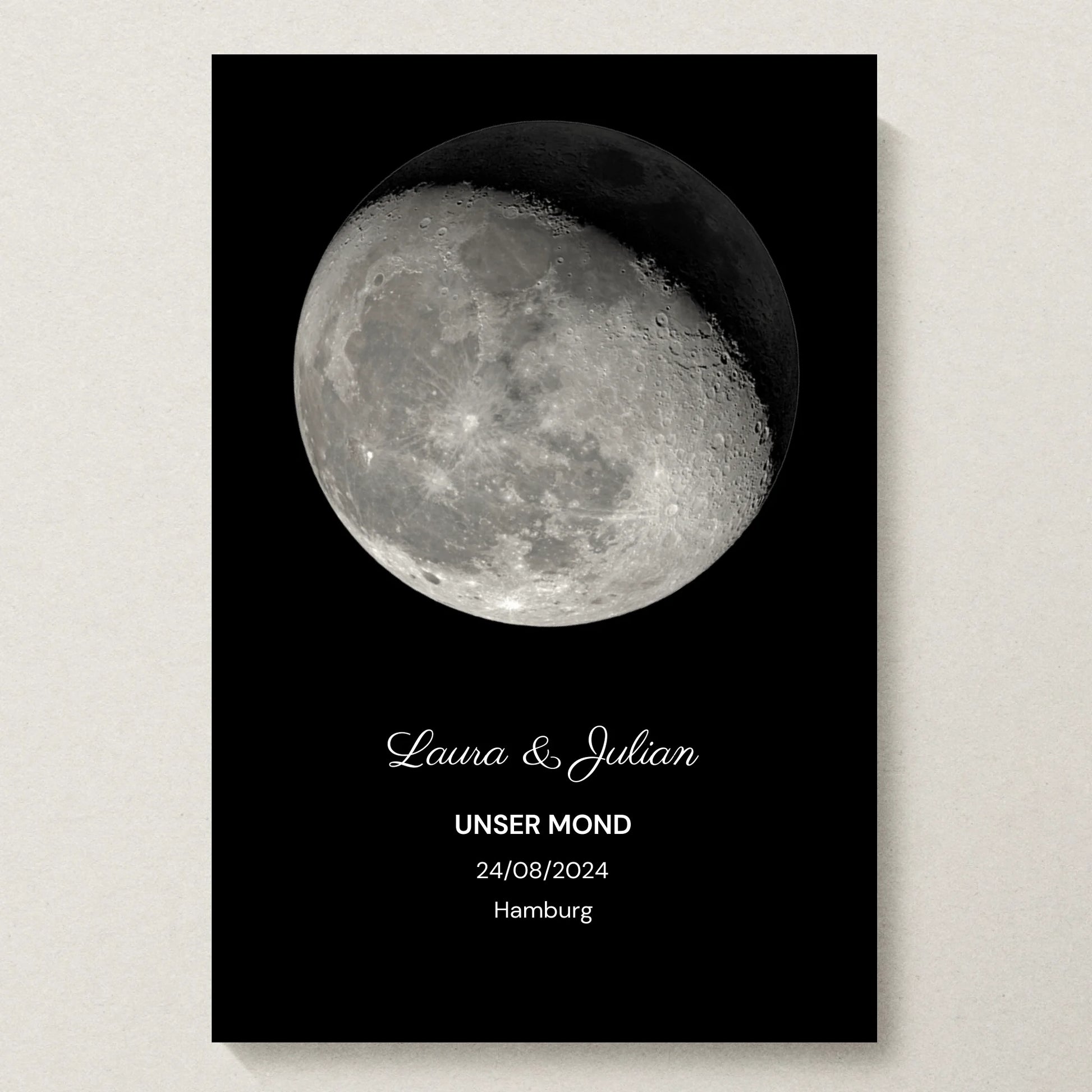 Poster 20x30 beiger Hintergrund