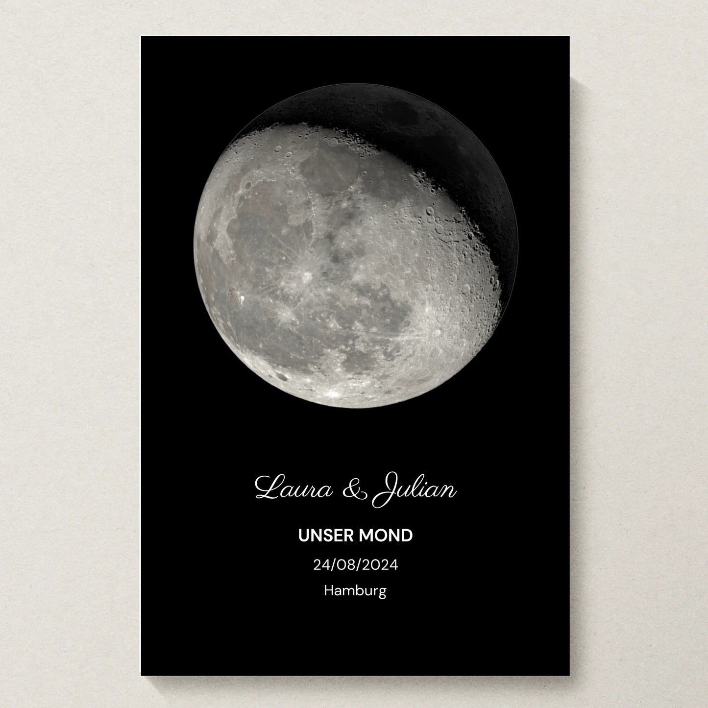 Poster 20x30 beiger Hintergrund
